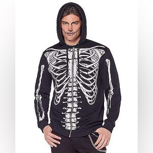 Spirit- Skeleton Zip Up